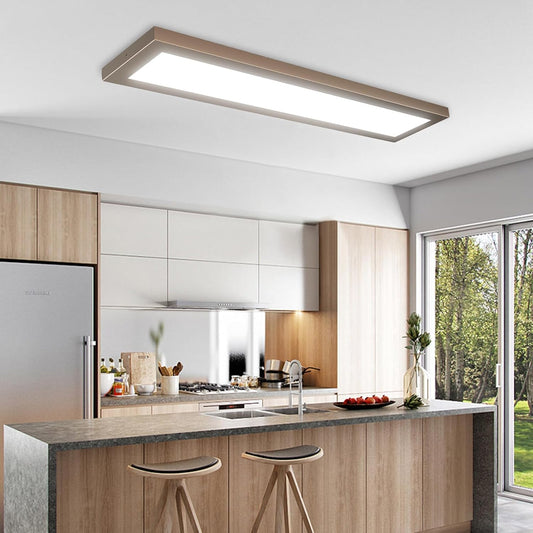 Lámpara de Panel LED para Cocina  ¿40W, 55W o 75W? Cómo Elegir el Panel Perfecto con IP44 y 3 Temperaturas
