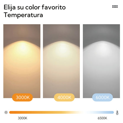 Bombilla LED G9 5W | 450 Lúmenes | 3 Temperaturas (3000K/4500K/6000K) | Material Cerámico+PC | CRl 80