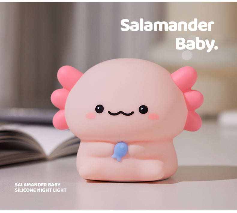 Lámpara de Noche Dinosaurio Hexagonal Sentado – LED Recargable 5V, 2W, Silicona y ABS