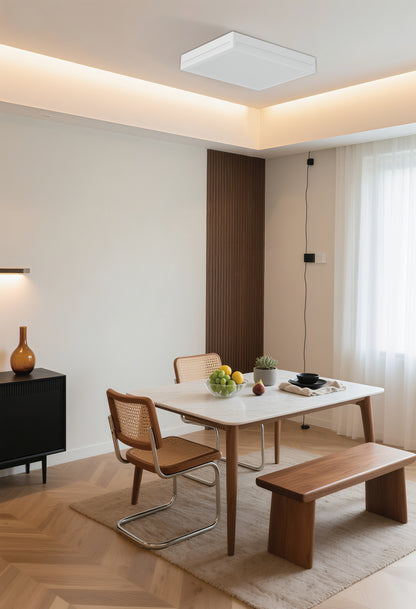 Lámpara de Panel LED para Cocina 60W -380x380mm | IP44 Resistente | 3 Temperaturas de Color (3000K/4000K/5700K) | Chip OSRAM | Eficiencia 90LM/W | Garantía 5 Años