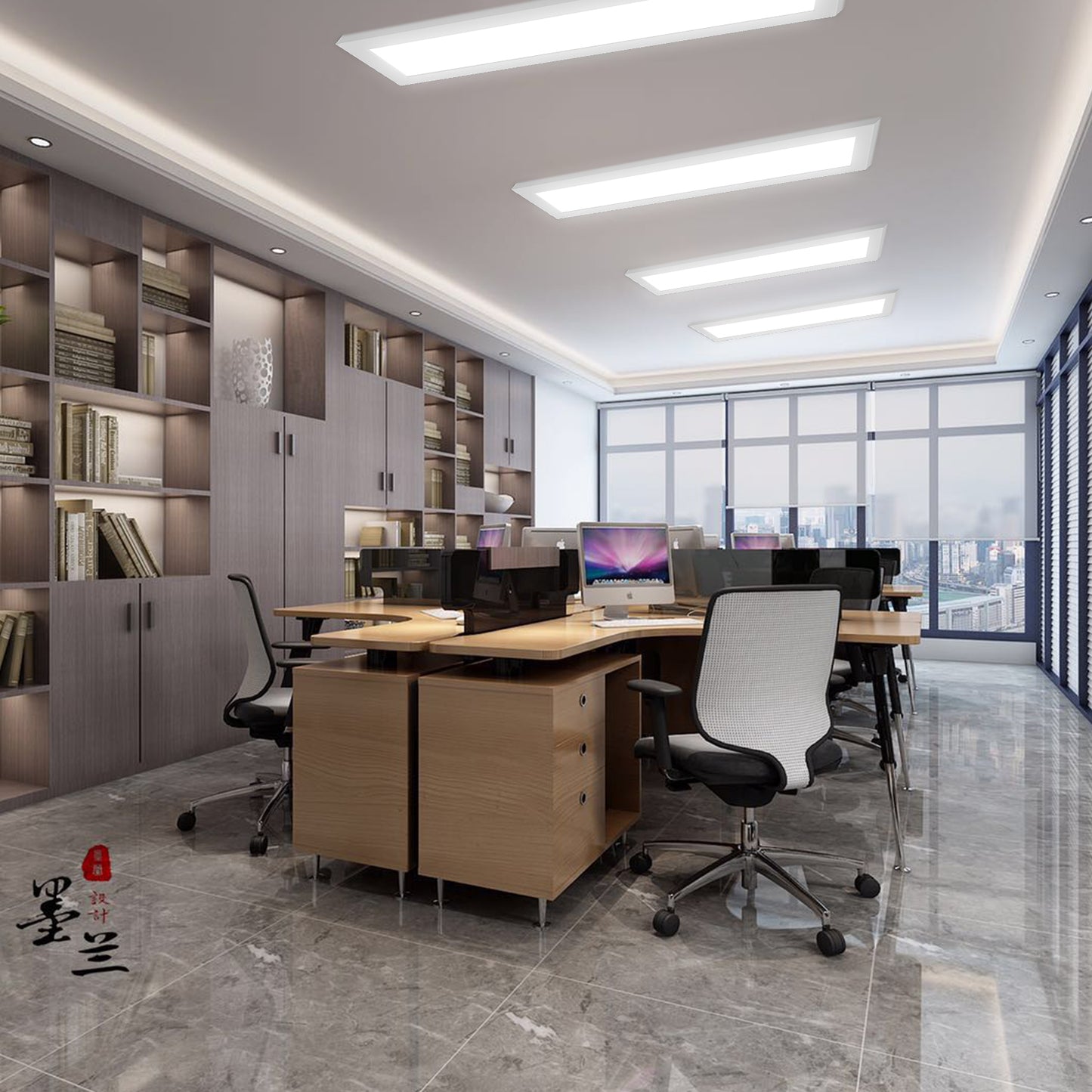 Lámpara de Panel LED para Cocina 30W/45W/65W - L790*196*28mm | IP44 Resistente | 3 Temperaturas de Color (3000K/4000K/5700K) | Chip OSRAM | Eficiencia 90LM/W | Garantía 5 Años