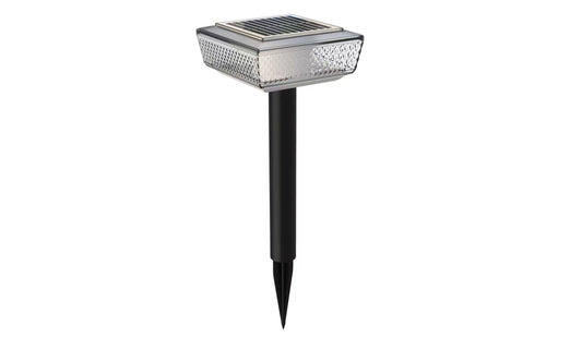 Lámpara Solar de Poste 3000K IP65 Impermeable, Iluminación Exterior para Jardín y Decoración de Árboles