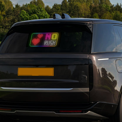 Pantalla LED Flexible Impermeable IP65 | 24x48 Pixeles (1152 LEDs) | Control por App/Bluetooth/Mando | USB 5V | Material PU+FPCB | 270x120mm