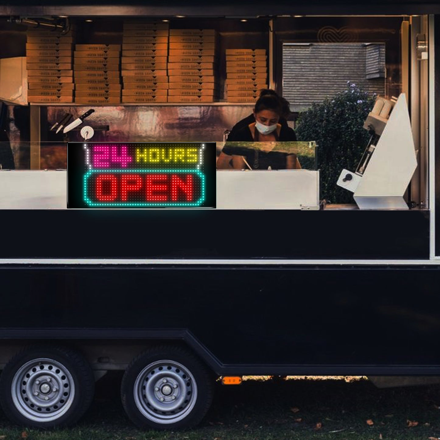 Pantalla LED Flexible "Light Canvas" | 16x96 Pixeles (1536 LEDs) | Control por App/Bluetooth/Mando | USB 4.5m | Efectos Arcoíris | Material PU+FPCB | 12x59.5cm