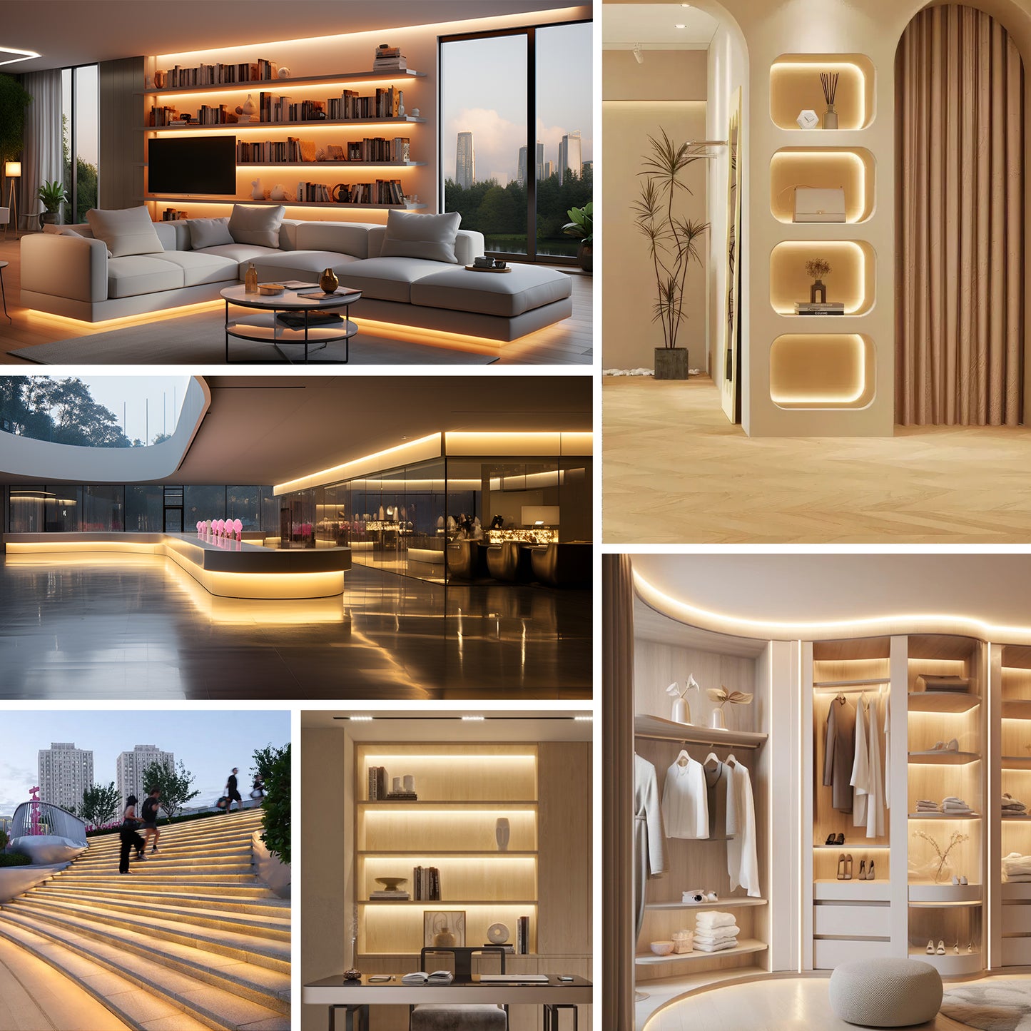 Tira LED COB Alto Voltaje 220V IP67 | 10W/Metro |50M| 3 Temperaturas 2700K-6000K | Impermeable | Modelo COB296-230V