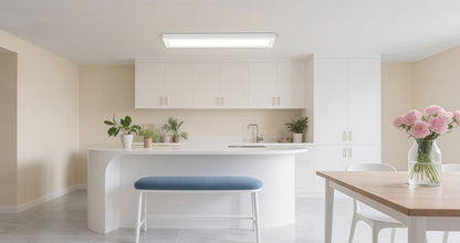 Lámpara de Panel LED para Cocina50W/60W/93W - L1270*196*28mm | IP44 Resistente | 3 Temperaturas de Color (3000K/4000K/5700K) | Chip OSRAM | Eficiencia 90LM/W | Garantía 5 Años