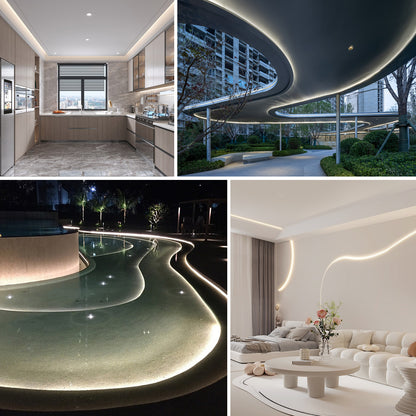 Tira LED COB Alto Voltaje 220V IP67 | 10W/Metro |50M| 3 Temperaturas 2700K-6000K | Impermeable | Modelo COB296-230V