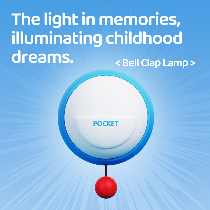 Lámpara de Noche Campana Pequeña – LED Recargable 5V, 1W, Silicona y ABS, Montaje en Pared