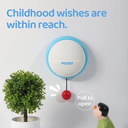 Lámpara de Noche Campana Pequeña – LED Recargable 5V, 1W, Silicona y ABS, Montaje en Pared