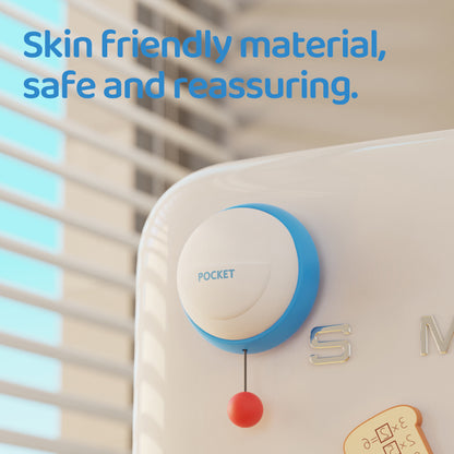 Lámpara de Noche Campana Pequeña – LED Recargable 5V, 1W, Silicona y ABS, Montaje en Pared