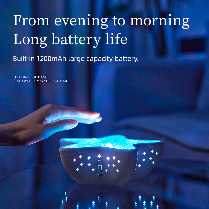 Lámpara Proyector Estrella de Mar – Luz Nocturna LED Recargable