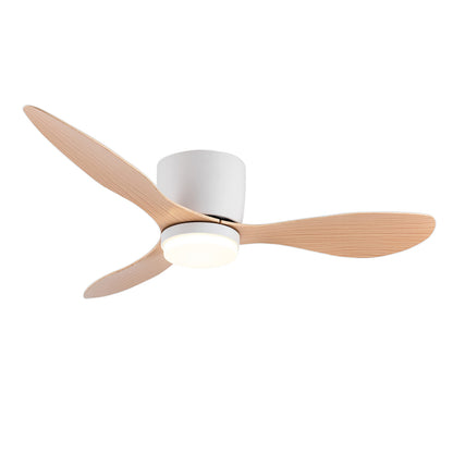 Ventilador de Techo LED Inteligente 42" | Luz Regulable 30W (RA90) + Motor DC 30W | 6 Velocidades | 4 Colores