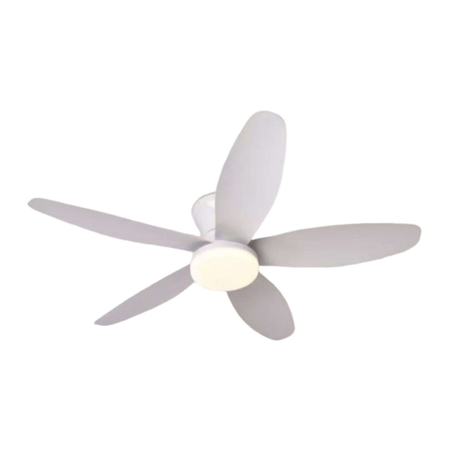 Ventilador de Techo LED Hola LED 42" – Luz Regulable 3000K-6000K, Blanco / Beige / Negro / Marrón, 85-265V