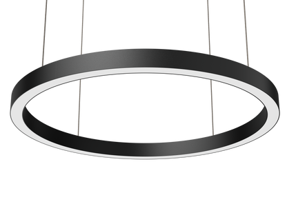 Holaled Lineal LED Circular HL-5575 | 40W/M, 100LM/W | 3 Tamaños (Ø600/900/1200mm) | CCT Ajustable 3000K-6000K | Carcasa Blanco/Negro | Chip OSRAM Ra>90 | IP20