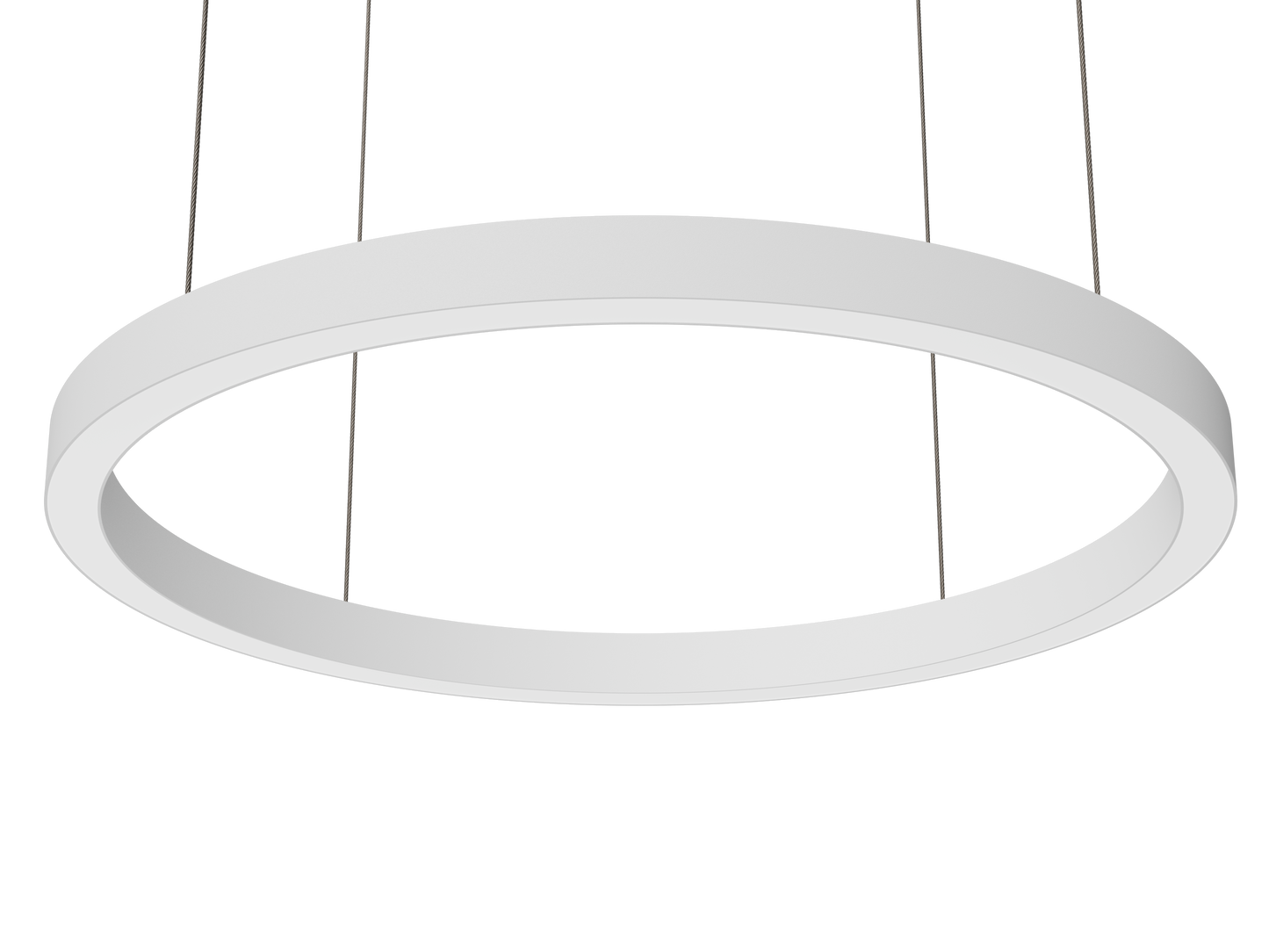 Holaled Lineal LED Circular HL-5575 | 40W/M, 100LM/W | 3 Tamaños (Ø600/900/1200mm) | CCT Ajustable 3000K-6000K | Carcasa Blanco/Negro | Chip OSRAM Ra>90 | IP20