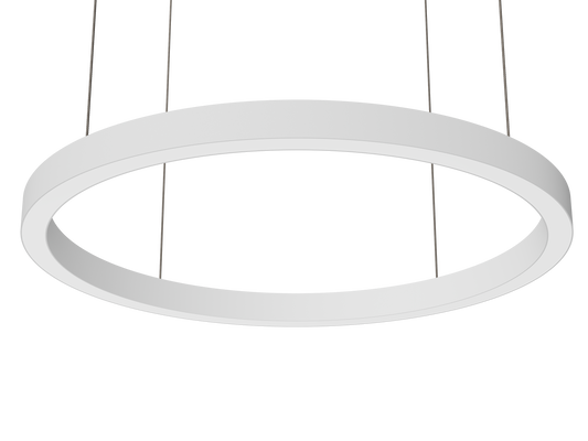 Holaled Lineal LED Circular HL-5575 | 40W/M, 100LM/W | 3 Tamaños (Ø600/900/1200mm) | CCT Ajustable 3000K-6000K | Carcasa Blanco/Negro | Chip OSRAM Ra>90 | IP20