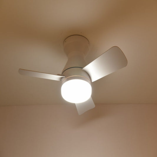 Ventilador de Techo LED 34" (880mm) - 30W Luz Ajustable + Motor CC, 6 Velocidades, 3000K-6000K, IP20, Blanco