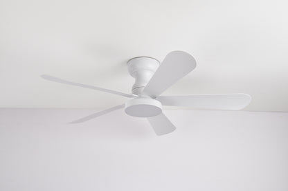 Ventilador de Techo LED 42" Multifuncional - 6 Velocidades, CCT Ajustable 3000K-6000K, Motor DC 30W, IP20