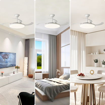 Ventilador de Techo LED Inteligente 42" – La Fusión Perfecta de Luz, Brisa y Tecnología para Tu Hogar Moderno