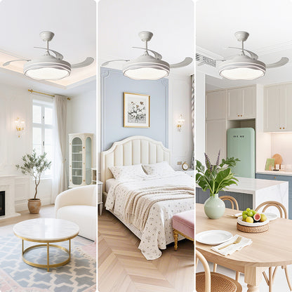 Ventilador de Techo LED Inteligente 42" – La Fusión Perfecta de Luz, Brisa y Tecnología para Tu Hogar Moderno