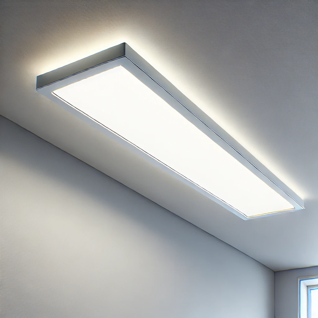 High-quality LED panel light showcasing a sleek, modern design with energy-efficient lighting, ideal for illuminating office, residential, and commercial spaces