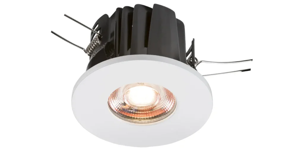 Downlight ignífugo LED de alta calidad para techos residenciales.