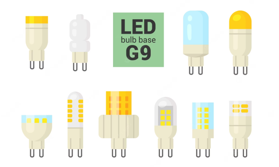 Bombilla LED G9 de bajo consumo para hogar