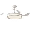 luz regulable en ventilador de techo LED